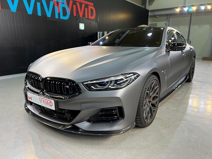 ColorFusion PPF by VViViD, Gunmetal Satin Stealth Metallic Dry Apply PPF Vinyl Car Wrap Roll 6ft x 5ft