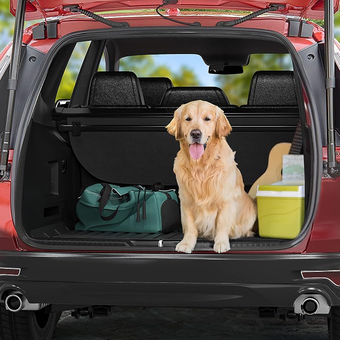 OEDRO Cargo Liner Fit for 2010-2024 Toyota 4Runner 5 Seats, TPE Trunk Mat | Fit No 3rd Seat or No Sliding Cargo Deck, All Weather Protection Custom Fit 4Runner