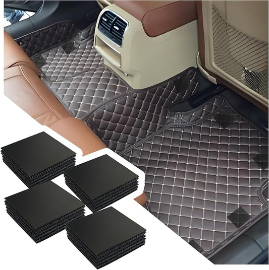 20PCS Car Floor Mat Retainer for Automotive Carpet,Super-Adhesive Hidden Car Mat Clips Keep Car Mats from Sliding,Universal Anti Skid Mat for Truck Mats,Car Seat Cushion (20PCS)