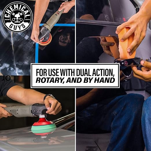 Chemical Guys, P4 Precision Paint Perfection Polish for Clear Coat, 16 oz | Refines swirls, towel marks and light defects, restoring deep gloss and clarity to clear coat, body-shop ready