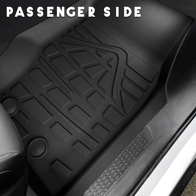 KARPAL Floor Mats & Cargo Liner for 2021-2025 2026 Jeep Grand Cherokee L (6-Seater w/o 2nd Row Center Armrest Only), All Weather TPE Custom Fit Floor Liners Car Mats Accessories
