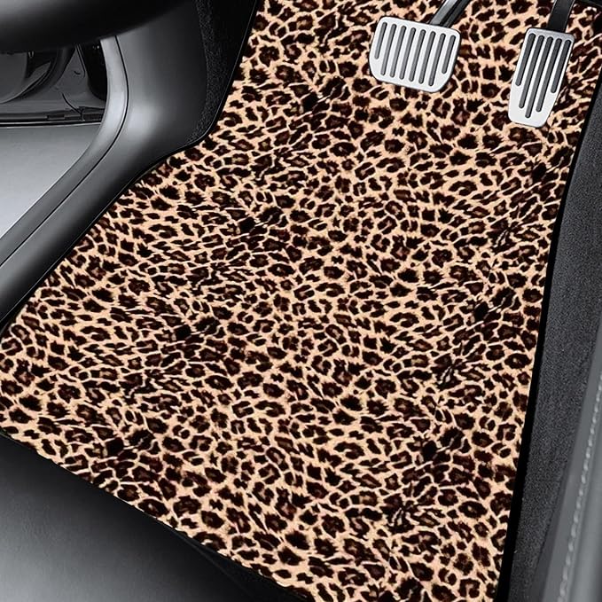 Car Floor Mats Non-Slip Automotive Floor Mats All-Weather Front Rear Car Floor Foot Mat Sets of 4 Pieces Foot Mats Rugs Carpet for Car Trucks SUV Sedans (NO.47)