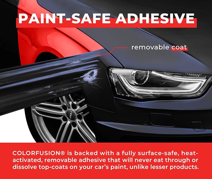 ColorFusion PPF by VViViD, Matte Stealth Cosmic Blue Dry Apply PPF Vinyl Car Wrap Roll 6ft x 5ft