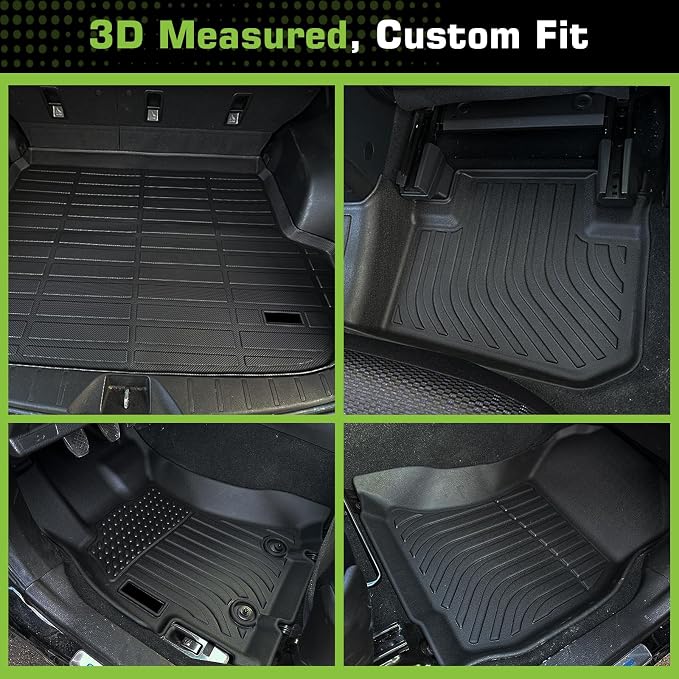 Floor Mats for Chevy Trax 2014-2023 and for Buick Encore 2013-2023 | (Not for Encore GX) , TPE Waterproof Non-Slip All Weather Protection Custom, Floor Mats & Cargo Liner