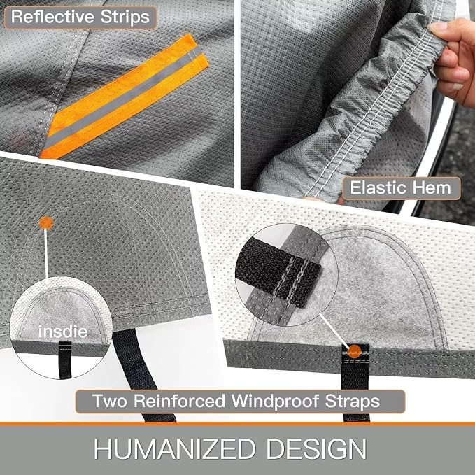 Kayme Heavy Duty Car Cover Custom Fit Land Rover Range Rover Evoque(2011-2026), Waterproof All Weather for Automobiles, Full Exterior Covers Sun Rain UV Protection.