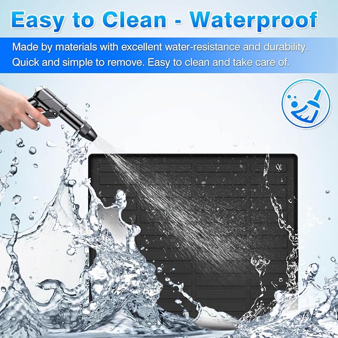 Cartist Custom Fit for Cargo Liner Jeep Cherokee 2014-2022 2023 All Weather Anti-Slip Rear Trunk Mat Waterproof TPE (NOT for Jeep Grand Cherokee)