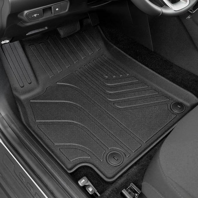 Floor Mats for Kia K4 2025-2026, All Weather Floor Mats Trunk Cargo Liner and Door Sill Guards Accessories, Full Coverage Set