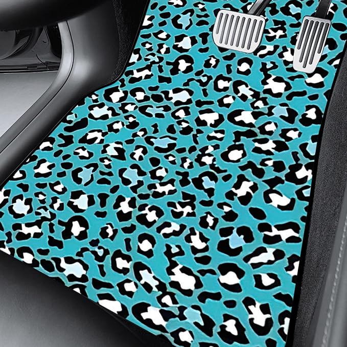 Car Floor Mats Non-Slip Automotive Floor Mats All-Weather Front Rear Car Floor Foot Mat Sets of 4 Pieces Foot Mats Rugs Carpet for Car Trucks SUV Sedans (NO.52)
