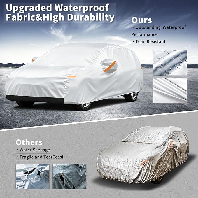 GUNHYI Car Cover Custom Fit Lexus RX350 (2015-2026) Waterproof for Automobiles, Oxford Sun Rain Dust Snow Protection (Ships from US Warehouse, Delivery 3-8 Days)