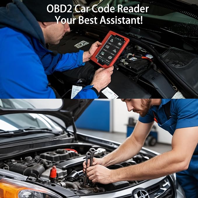 YAODHAOD OBD2 Scanner Bluetooth for iPhone iOS Android Windows Wireless Car Diagnostic Scan Tool, ELM327 OBDII Fault Diagnostic Code Reader, Check Engine Light Reset, Live Data (Bluetooth)