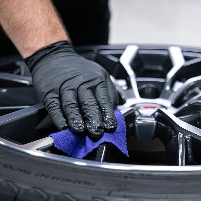 GYEON Rim Ceramic Wheel Coating Kit Brake Dust Repellent Self-Cleaning 30ml | SiO2 ceramic wheel coating repels brake dust and road grime so wheels stay cleaner and rinse off faster between washes.