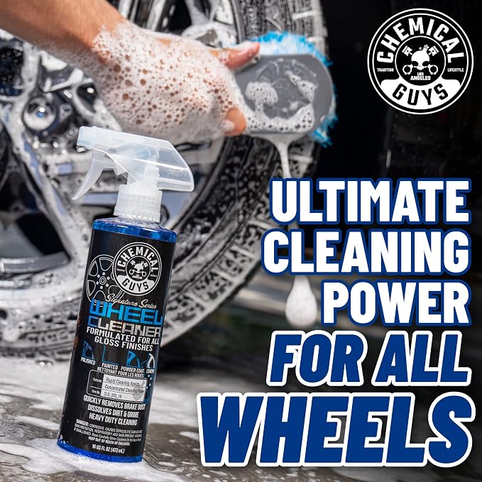 Chemical Guys, 7-Piece Starter Car Care Kit, Wash, Wax & Interior Cleaning | Six 16 oz care chemicals plus accessories for washing, waxing and interior cleaning, an all-in-one starter set