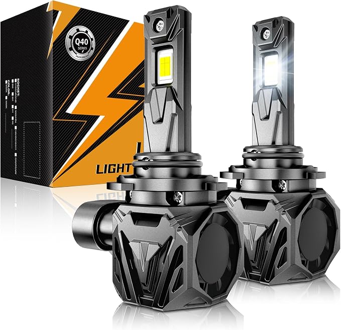 Auxbeam 9006 Fog Lights, Q40 Series 30000LM 800% Brighter Powersports Light For UTV ATV Offroad Use