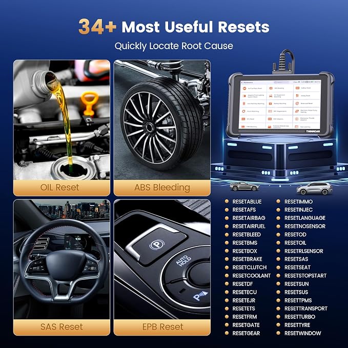 THINKCAR THINKSCAN 689 Bidirectional Scan Tool, Full System OBD2 Scanner Diagnostic Tool with 3000+ Active Test, ECU Coding, 34+ Reset, PMI, CANFD/DOIP, FCA AutoAuth, Lifetime Free Update