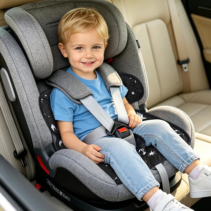 Piddle Pad Car Seat Liner, Waterproof Soft Car Seat Protector for Potty Training, (Starry Sky)