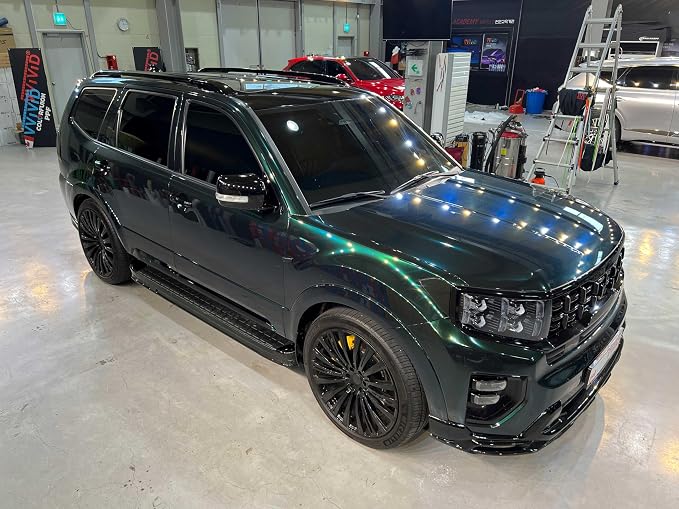 ColorFusion PPF by VViViD, Gloss Shadow Green Dry Apply PPF Vinyl Car Wrap Roll 20ft x 5ft