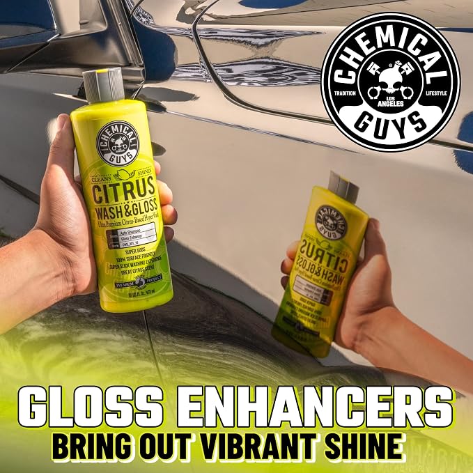 Chemical Guys, Ultimate Car Wash Bucket Kit, Dirt Trap, Mitt, Soap & Lid | Grit guard sinks debris to the bottom so it stays off your paint; a complete starter setup for safe at-home washing