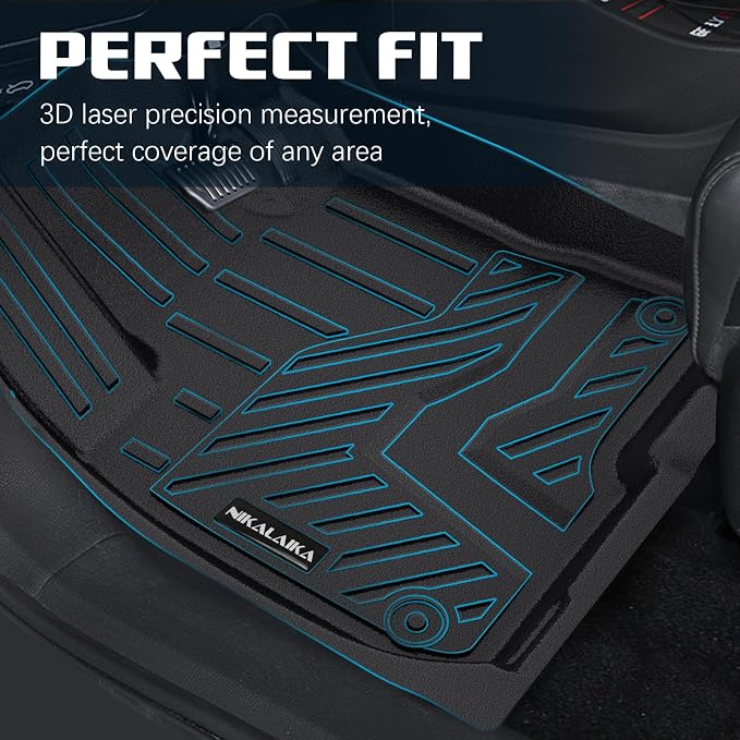 Floor Mats & Cargo Liner for 2023-2025 2026 Honda HR-V All Weather Protection TPE Rubber Floor Liners & Trunk Mat for Honda HRV 2026 Accessories, Odorless Anti-Slip, Black
