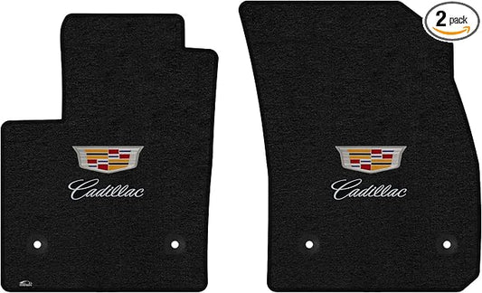Lloyd Mats Floor Mats for Cadillac XT4 2019-2025 | 2PC Front Mats | Charcoal | Non-Slip Backing