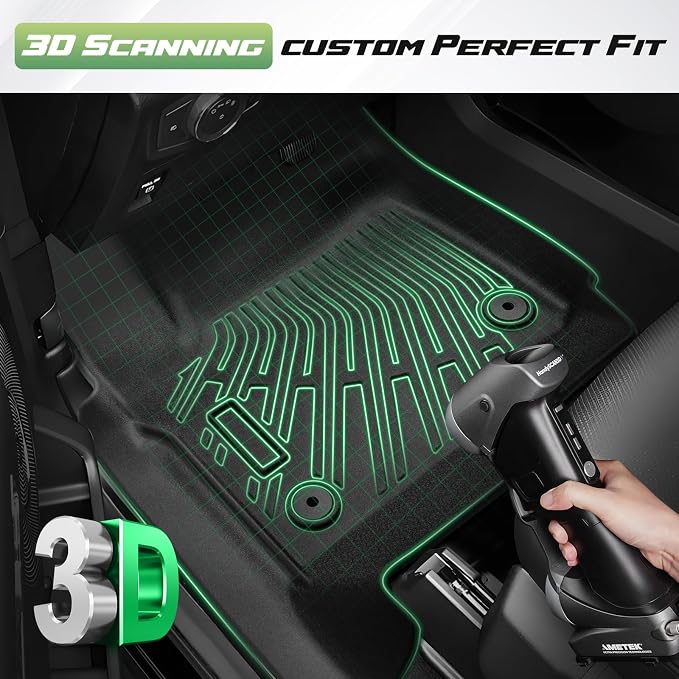 Cartist Floor Mats for Ford Expedition MAX 2018-2024 (7 & 8 Seats/2nd Row Bench Seat), All Weather Cargo Liner for Expedition Accessories, Heavy Duty Car Mats (Only Fit MAX)