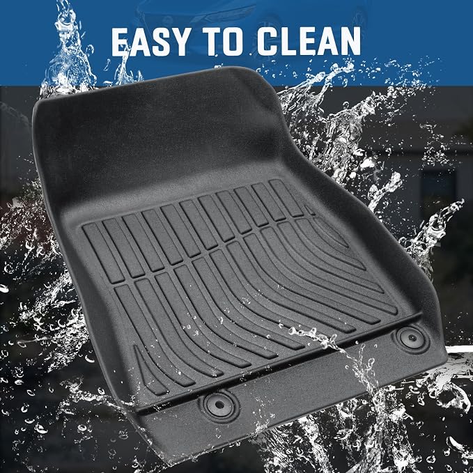KUST Floor Mats Trunk Mat for Nissan Sentra 2020-2025 (Not for 2026), All Weather Floor Liners and Cargo Mat Custom Fit Sentra Accessories, TPE Rubber Mats Full Set of 4