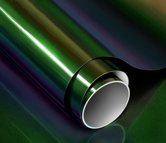 ColorFusion PPF by VViViD, Gloss Flip Emerald Rust Dry Apply PPF Vinyl Car Wrap Roll 1.3ft x 5ft
