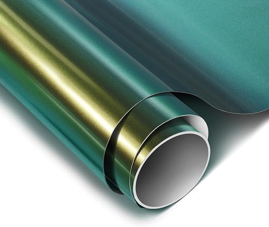 ColorFusion PPF by VViViD, Gloss Early Spring Green Dry Apply PPF Vinyl Car Wrap Roll 1.3ft x 5ft