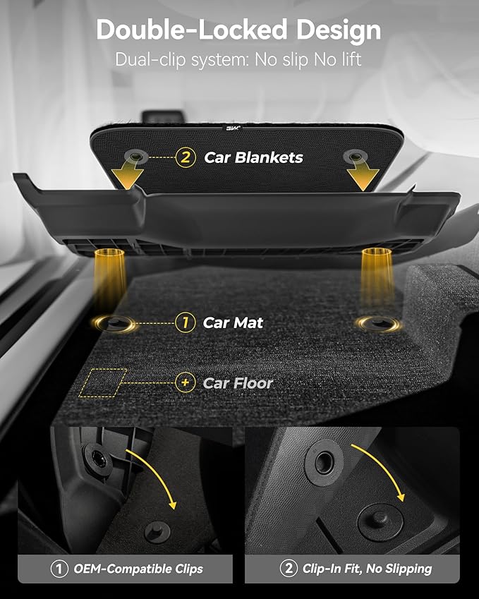 3W Floor Mats with Front Carpet Compatible for Toyota Sienna 2021-2026 7 Seat, TPE All Weather Custom Fit Floor Liner for Toyota Sienna 1st, 2nd and 3rd Row, Black (Not Fit 2025 2026 Platinum Edition)