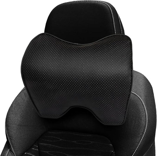 Car Neck Pillow For Car Driving, Leather Car Seat Headrest Pillow, Car Neck Support And Rest For Car Pillow, Travel Car Seat Neck Pillow For Neck Support And Pain Relief, Neck Car Pillow For Sleeping