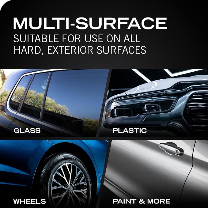 Turtle Wax Hybrid Solutions Ceramic Spray Coating, High Shine Car Wax, Offers Durable Paint Protection, Extreme Water Beading Action, Safe for Glass, Wheels, Trim and More, 16 oz (Pack of 6)
