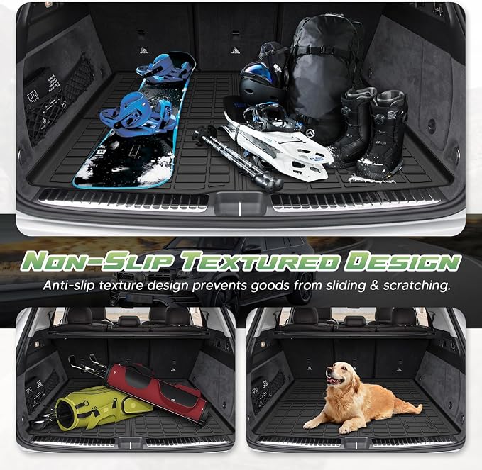 Cartist Cargo Liner for GLE Class 2020-2025 2026, All Weather Cargo Mats for GLE Accessories, Heavy Duty TPE Trunk Mat, Car Accessories
