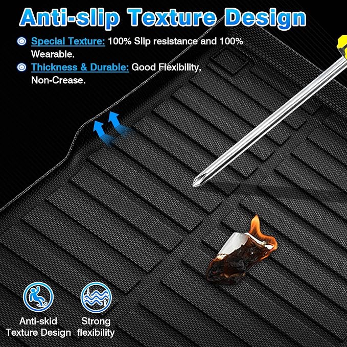 RDX Cargo Liner - Trunk Mat for Acura RDX 2019-2026, All Weather Cargo Mat for RDX Accessories, Heavy Duty Car Mats, Car Accessories