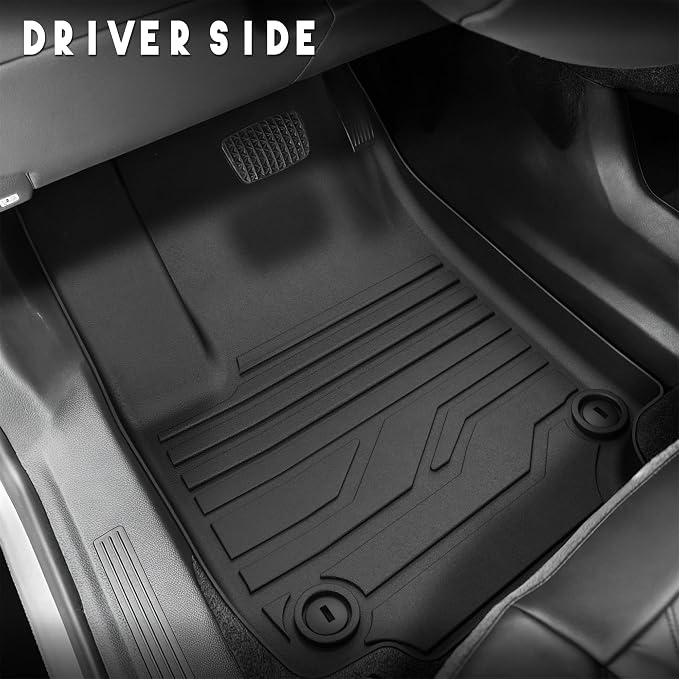 KARPAL Floor Mats for 2025 2026 2027 Chevy Equinox (Only Gas) & GMC Terrain, All-Weather TPE Custom Fit Floor Liners Chevrolet Car Accessories