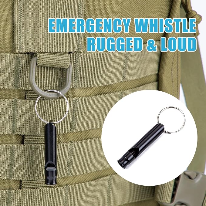 Car Roadside Emergency Kit, Portable Car Safety Kit Car Kits for Emergency, Black