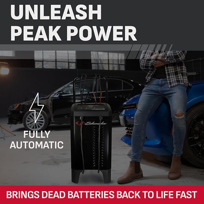 Schumacher Electric Wheeled 6A Car Battery Charger & Maintainer – SC1364
