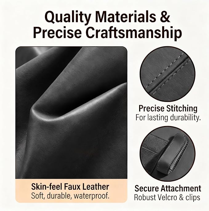 Car Visor Tissue Holder - Universal Hanging Auto Napkin Dispenser with Metal Clip, Multi-Position Tissue Box for Door or Seat Back,Premium Car Interior Accessories for Safe Driving(Black)