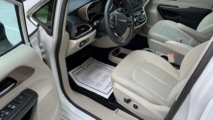 50Pcs Heavy Duty Disposable Auto Paper Floor Mats,Automotive Mat Covers Protector Detailing Detail Wash Temporary Sticky 16" W x 20" H,Vehicle Carpet Protector for Dealer and Car Wash