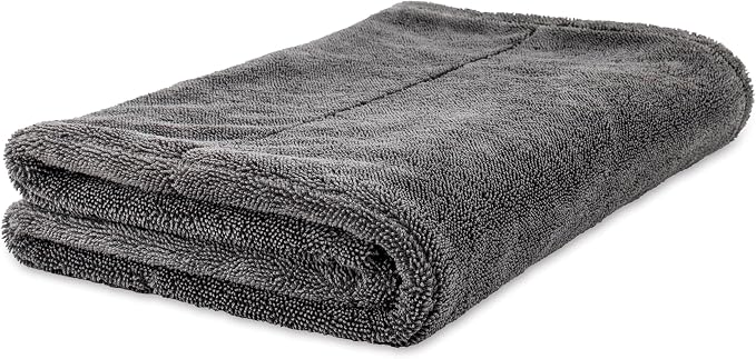 Griot's Garage Extra-Large PFM Edgeless Microfiber Drying Towel for Car Wash and Detailing, Ideal for SUVs, Trucks, and RVs, 29" x 36", 55596
