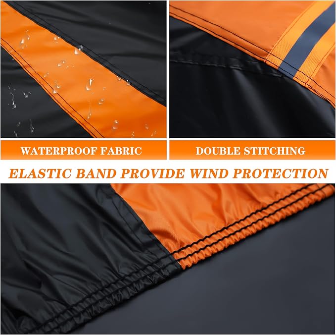 Heavy Duty Waterproof Snow Car Cover for Truck Ford F150, Chevy Silverado, GMC Sierra,Nissan Titan etc All Weather, UV Resistant, Dustproof and Snowproof.Fit Truck Length up 250 inches