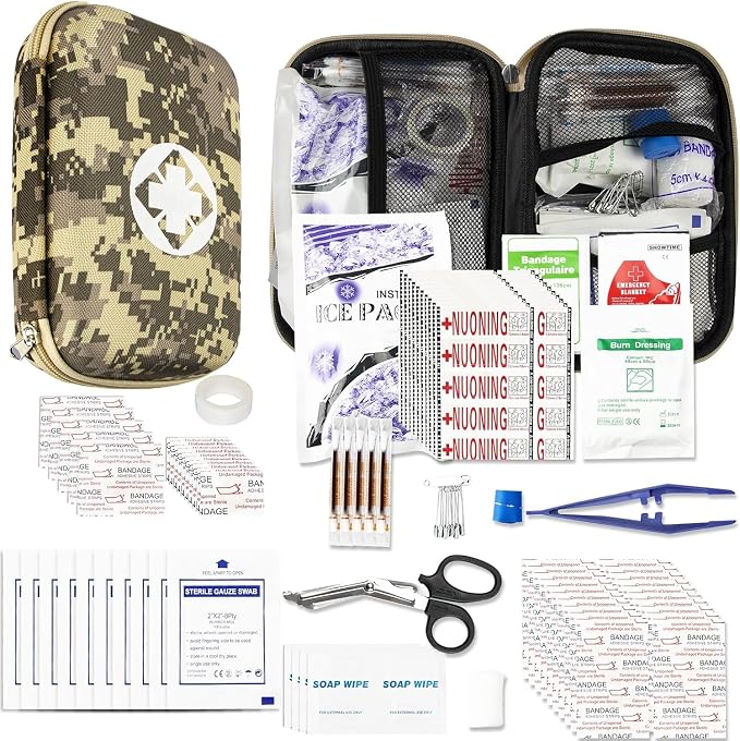 Car-Home Survival First-Aid Kit Emergency-Kit - Camouflage 277Pcs Equipment Travel Supplies Home Camping Hiking YIDERBO | Equipment Travel Supplies Home Camping Hiking