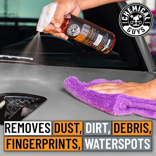 Chemical Guys, Meticulous Matte & Satin Finish Detailer & Sealant, 16 oz | Quick detailer for satin and matte finishes and vinyl wraps, cleans streak-free without adding unwanted gloss