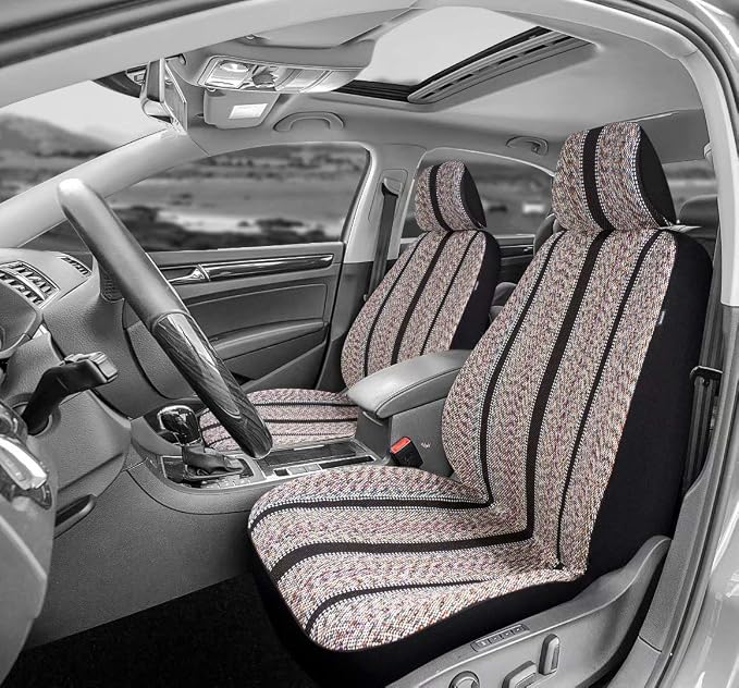 West Coast Auto Baja Blanket Bucket Seat Cover for Car, Truck, Van, SUV - Airbag Compatible (4PCS-Low Back)