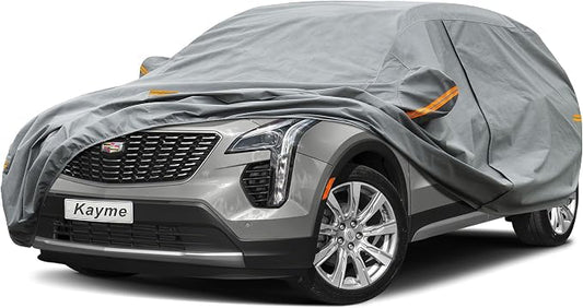 Kayme Heavy Duty SUV Car Cover Custom Fit Cadillac XT4/XT5 (2016-2025) Waterproof All Weather for Automobiles, Full Exterior Covers Sun Rain UV Protection.（Deliver About 3-10 Days）