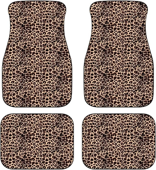 Car Floor Mats Non-Slip Automotive Floor Mats All-Weather Front Rear Car Floor Foot Mat Sets of 4 Pieces Foot Mats Rugs Carpet for Car Trucks SUV Sedans (NO.47)