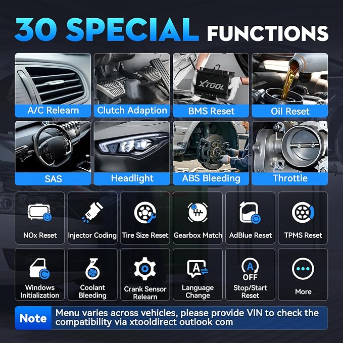 XTOOL D6S OBD2 Scanner Diagnostic Tool, 2026 Car Scanner with 30 Resets, All System Scan Tool with FCA & CAN FD, ABS Bleed, Gearbox Match, Crank Sensor Relearn, Lifetime Update, Upgraded of D5S