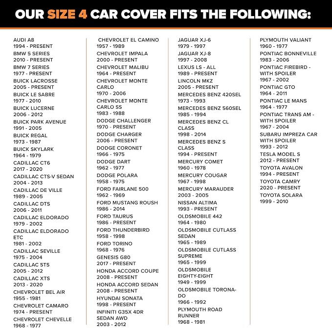 Budge Lite Car Cover, Indoor Protection, Breathable Dustproof Cover, Fits Full-Size Sedans up to 228 Inches, Gray, Size 4
