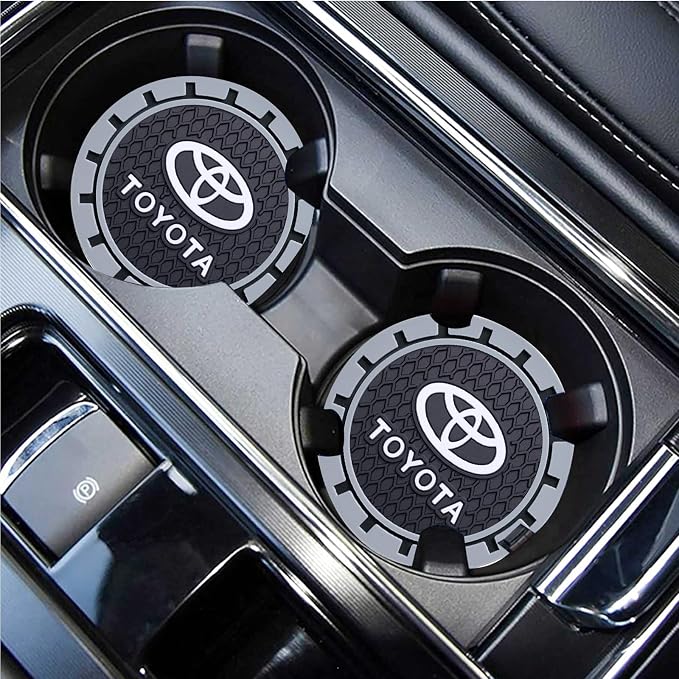 Car Cup Holder Coaster for Toyota Avalon Prius Allion RAV4 Highlander Series Cupholder Coaster Interior Accessories 2.75in 2Pack