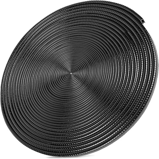 MYFAMIREA 100Ft(30.5M) Long Car Door Edge Guards,U Shape Edge Trim Rubber Seal Protector Rubber Car Door Protector Car Protection Door Edge Non-Collision Rubber Clips Fit for Most Car, Black