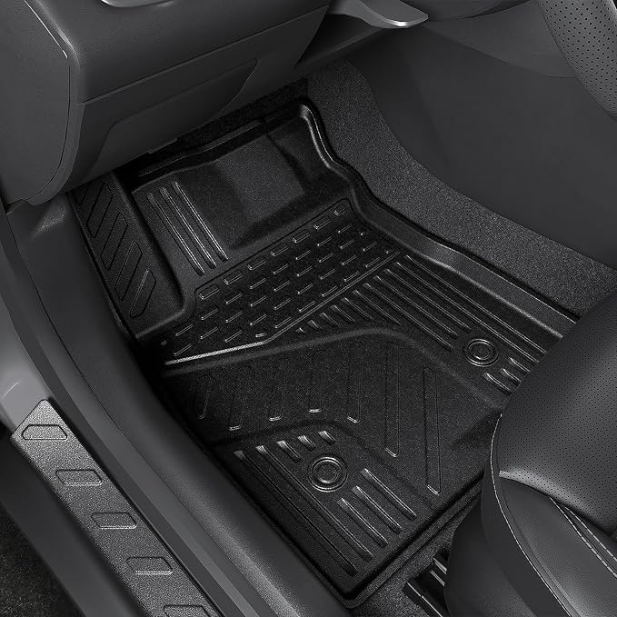 Floor Mats for Chevy Trax/Buick Envista 2024-2026, All Weather Floor Mats Trunk Cargo Liner with Backrest Protectors and Door Sill Guards Accessories, Full Coverage Set