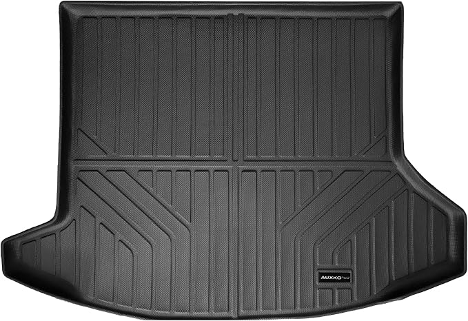 Auxko All Weather Cargo Mat Fit for Chevrolet Equinox/GMC Terrain 2025 2026 Not Ev TPE Liner Accessories All Season Odorless Anti-Slip Black